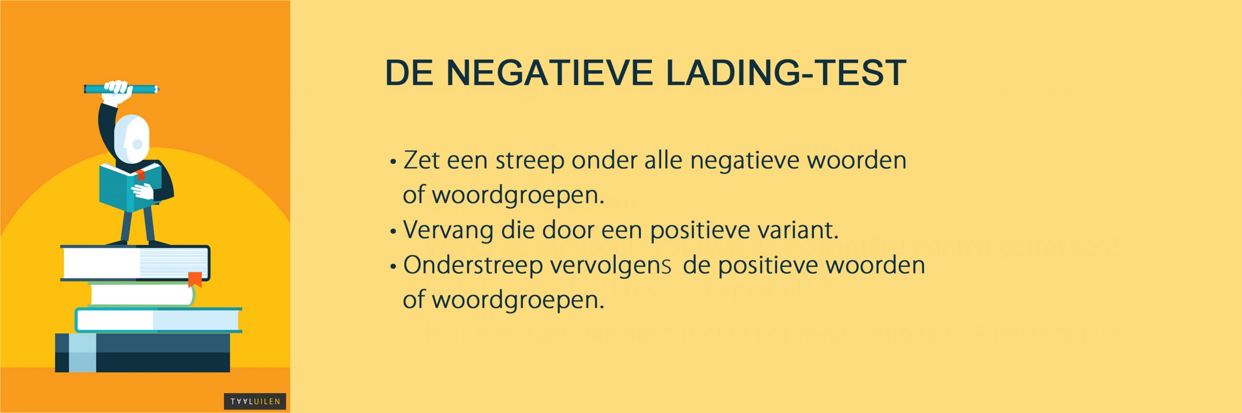 De negatieve lading-test